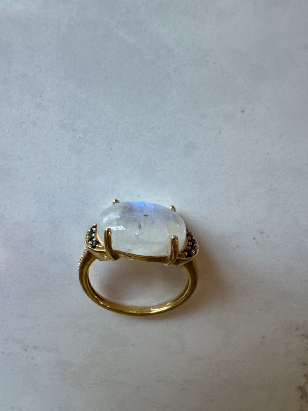 Moonstone Cocktail Ring -